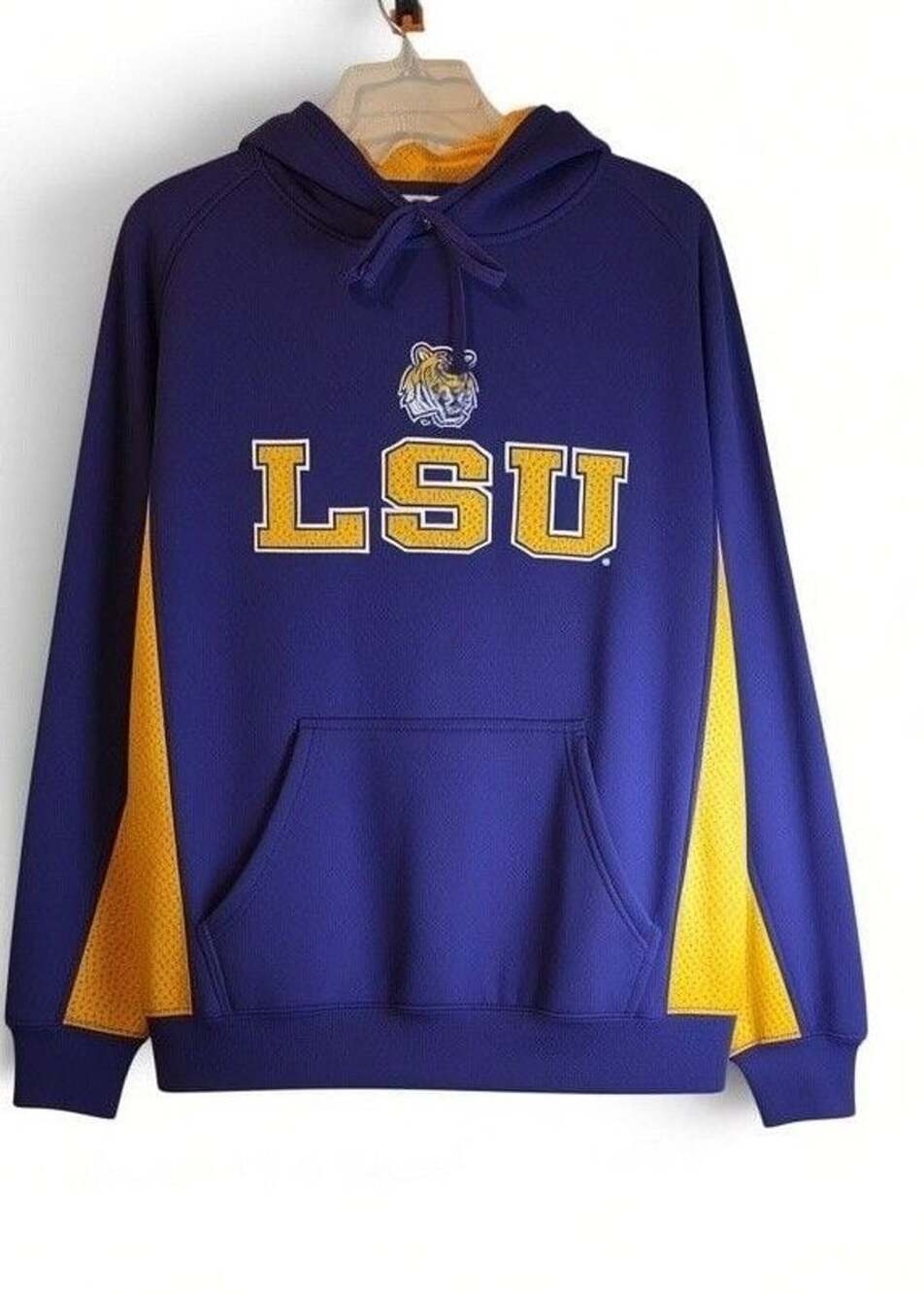 NCAA By KA Inc. LSU Tigers Hoodie Size L Purple Gold
